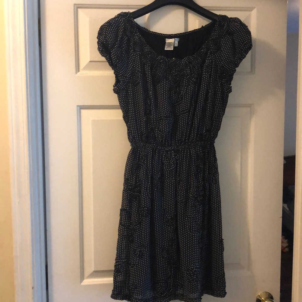 Sophie and Max black & white dress